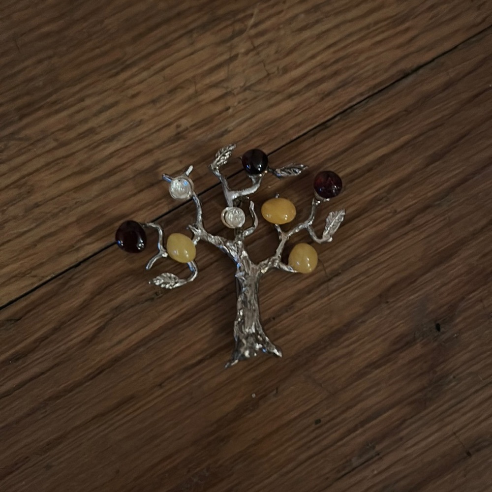 Tree of life broche